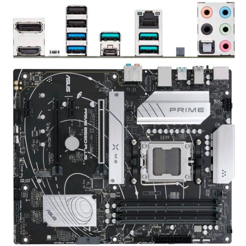 Материнская плата ASUS PRIME B650-PLUS /AM5,B650,USB 3.2 GEN 2,AURA,MB (90MB1BS0-M0EAY0) (923381)