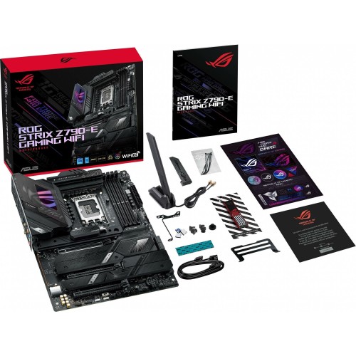 Материнская плата ASUS ROG STRIX Z790-E GAMING WIFI /LGA1700,Z790,USB3.2 GEN 2,MB (90MB1CL0-M0EAY0) (930538)