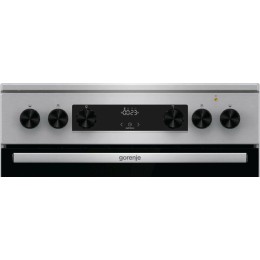 Электрическая плита GORENJE GECS6C70XC нержавеющая сталь