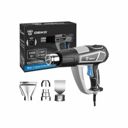 Технический фен Deko HG2500 PRO 2500Вт темп.350/600С