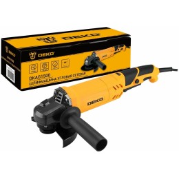 Углошлифовальная машина Deko DKAG1500 1500Вт 12000об/мин рез.шпин.:M14 d=125мм