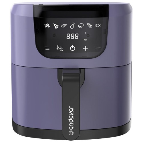 Аэрогриль ENDEVER Skyline AF-127, фиолетовый,  1800 Вт,  4,5 л, 7 авторежимов, температ