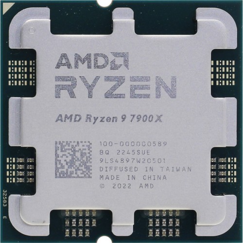 Процессор AMD Ryzen 9 7900X AM5 (100-000000589) (4.7GHz/AMD Radeon) OEM