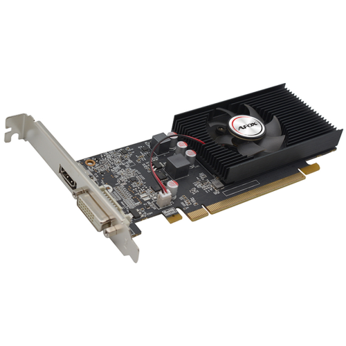Видеокарта AFOX GT1030 4GB DDR4 64BIT, DVI HDMI ATX SINGLE FAN (AF1030-4096D4H5)