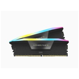 Модуль памяти Corsair Vengeance RGB  DDR5 Dimm CMH32GX5M2B5200C40 5200MHz 32GB 2x16GB Unbuffered, 40-40-40-77, XMP 3.0, Black Heatspreader, 1.25V (692850)