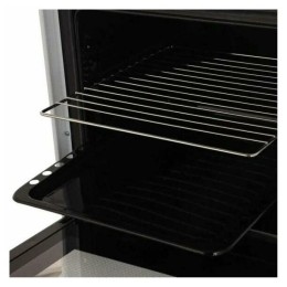 Комбинированная плита FLAMA L FK 1412 W белый (стеклянная крышка) реш.сталь