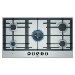 Газовая варочная поверхность BOSCH PCR9A5B90M нержавеющая сталь
