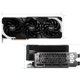 Видеокарта Palit PA-RTX4080 GAMINGPRO 16GB GDDR6X 2205/22400 HDMIx1 DPx3 HDCP