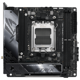 Материнская плата ASUS ROG STRIX X670E-E GAMING WIFI, Socket AM5, X670, 2*DDR5, HDMI + 2xUSB4, 2xSATA3 + RAID, M2, Audio, Gb LAN, USB 3.2, USB 2.0, mIATX; 90MB1B70-M0EAY0