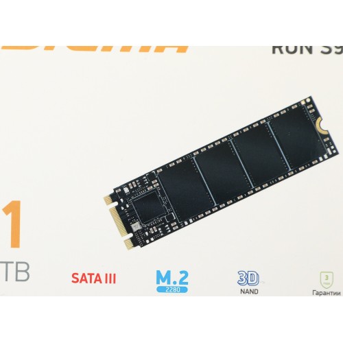 Накопитель SSD Digma SATA III 1Tb DGSR1001TS93T Run S9 M.2 2280