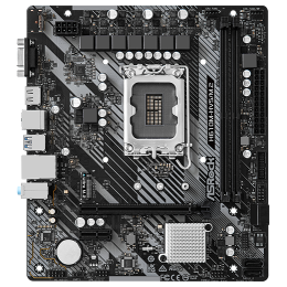 Материнская плата Asrock H610M-HVS/M.2 R2.0 Soc-1700 Intel H610 2xDDR4 mATX AC`97 8ch(7.1) GbLAN+VGA+HDMI