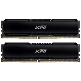 Модуль памяти 64GB ADATA DDR4 3200 DIMM GAMMIX D20 Black Gaming Memory AX4U320032G16A-DCBK20 Non-ECC, CL16, 1.35V, Heat Shield, Kit (2x32GB), RTL