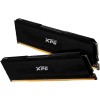 Модуль памяти 64GB ADATA DDR4 3200 DIMM GAMMIX D20 Black Gaming Memory AX4U320032G16A-DCBK20 Non-ECC, CL16, 1.35V, Heat Shield, Kit (2x32GB), RTL