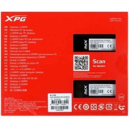 Модуль памяти 64GB ADATA DDR4 3200 DIMM GAMMIX D20 Black Gaming Memory AX4U320032G16A-DCBK20 Non-ECC, CL16, 1.35V, Heat Shield, Kit (2x32GB), RTL