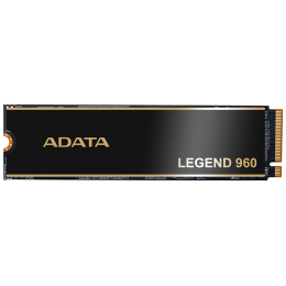 Твердотельный накопитель SSD M.2 2280 2TB ADATA LEGEND 960 [ALEG-960-2TCS] PCIe Gen4x4 with NVMe, 7400/6800, IOPS 750/630K, MTBF 2M, 3D NAND, 1560TBW, 0,43DWPD, Heat Sink, SMI SM2264, Work with PS5, RTL