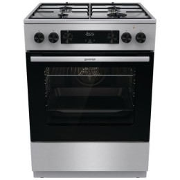Комбинированная плита GORENJE GKS6C7XJ нержавеющая сталь
