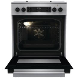 Комбинированная плита GORENJE GKS6C7XJ нержавеющая сталь