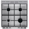 Комбинированная плита GORENJE GKS6C7XJ нержавеющая сталь