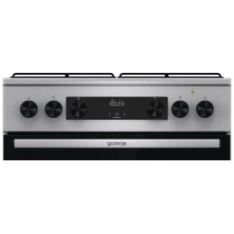 Комбинированная плита GORENJE GKS6C7XJ нержавеющая сталь