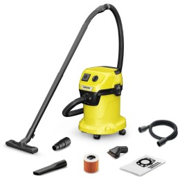 Строительный пылесос Karcher WD 3 P V-17/4/20 Workshop 1000Вт желтый