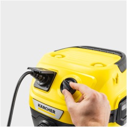 Строительный пылесос Karcher WD 3 P V-17/4/20 Workshop 1000Вт желтый