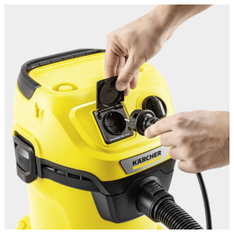 Строительный пылесос Karcher WD 3 P V-17/4/20 Workshop 1000Вт желтый
