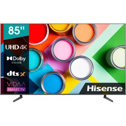 Телевизор HISENSE 85" 85A6BG 6 черный 4K Ultra HD 60Hz DVB-T DVB-T2 DVB-C DVB-S DVB-S2 WiFi Smar