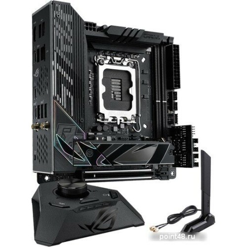 Материнская плата Asus ROG STRIX Z790-I GAMING WIFI Soc-1700 Intel Z790 2xDDR5 mini-ITX AC`97 8ch(7.1) 2.5Gg RAID+HDMI