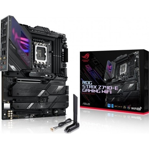 Материнская плата Asus ROG STRIX Z790-I GAMING WIFI Soc-1700 Intel Z790 2xDDR5 mini-ITX AC`97 8ch(7.1) 2.5Gg RAID+HDMI