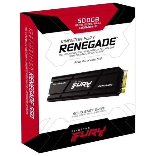 Накопитель SSD Kingston 500GB SFYRSK/500G M.2 2280  NVMe, PCIe 4.0 x4, 3D TLC, R/W 7300/3900MB/s