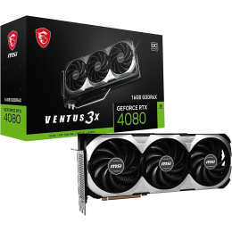 Видеокарта MSI PCI-E 4.0 RTX 4080 16GB VENTUS 3X OC