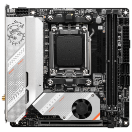 Материнская плата MSI MPG B650I EDGE WIFI, AM5,2DDR5,1PCIEx16,2M.2,4SATA3,1USB 20G,4USB 10G,4USB 5G,2USB2 (010146)