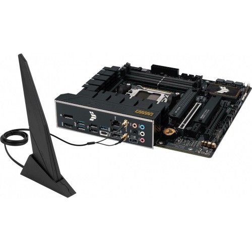 Материнская плата ASUS TUF GAMING B650M-PLUS WIFI AM5 micro-ATX 4xDDR5 2xPCIEx16 PCIEx1 2xM.2 HDMI DP 2.5GLAN WIFI (90MB1BF0-M0EAY0)