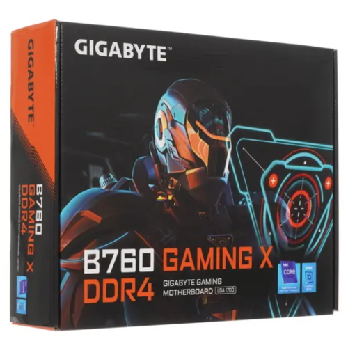 Материнская плата Gigabyte B760 GAMING X DDR4 Soc-1700 Intel B760 4xDDR4 ATX AC`97 8ch(7.1) 2.5Gg RAID+HDMI+DP