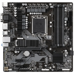 Материнская плата Gigabyte B760M DS3H DDR4 Soc-1700 Intel B760 4xDDR4 mATX AC`97 8ch(7.1) 2.5Gg RAID+HDMI+DP