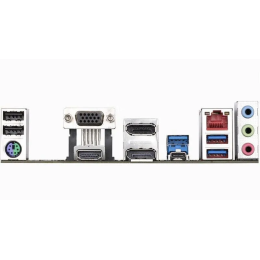 Материнская плата Gigabyte B760M DS3H DDR4 Soc-1700 Intel B760 4xDDR4 mATX AC`97 8ch(7.1) 2.5Gg RAID+HDMI+DP