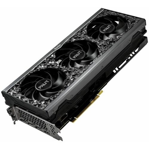 Видеокарта Palit RTX4070Ti GAMINGPRO OC NVIDIA GeForce RTX 4070TI PCI-E 4.0 12288Mb 192 GDDR6X 2310/21000 HDMIx1 DPx3 HDCP Ret