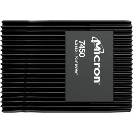 Накопитель Micron SSD 7450 PRO, 7680GB, U.3(2.5" 15mm), NVMe, PCIe 4.0 x4, 3D TLC, R/W 6800/5600MB/s, IOPs 1 000 000/215 000, TBW 14000, DWPD 1 (12 мес.)