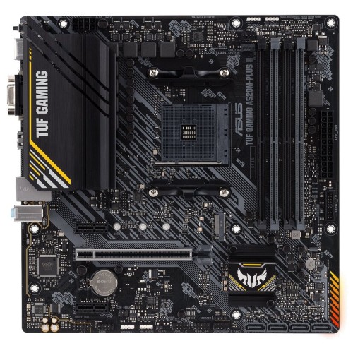 Материнская плата Asus TUF GAMING A520M-PLUS II  Soc-AM4  4xDDR4 mATX AC`97 8ch(7.1) GbLAN RAID+VGA+HDMI+DP