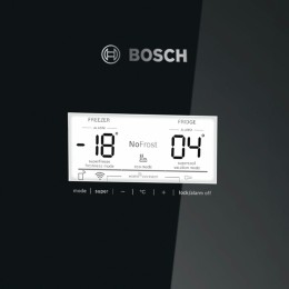 Холодильник BOSCH KGN49LB30U черный (двухкамерный)