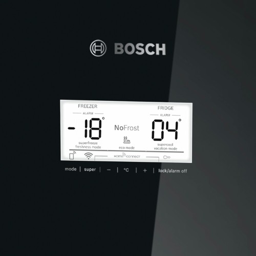 Холодильник BOSCH KGN49LB30U черный (двухкамерный)