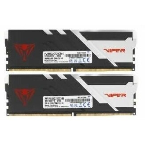 Модуль памяти PATRIOT DIMM VENOM 32GB 7200MHZ RGB PVVR532G720C34K