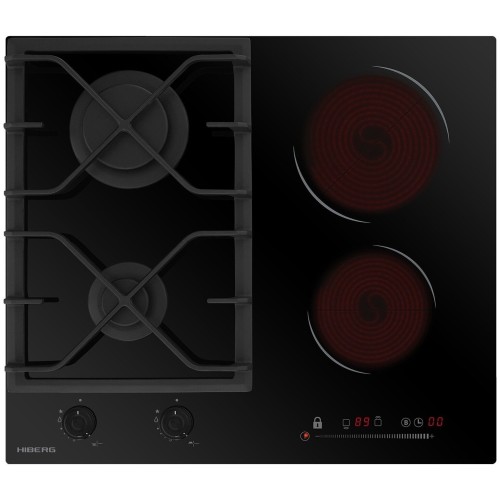 Комбинированная варочная поверхность HIBERG i-VM 6021 B