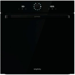 Духовой шкаф Электрический Gorenje BOS67371SYB черный, встраиваемый