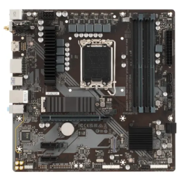 Материнская плата Gigabyte B760M DS3H AX DDR4 Soc-1700 Intel B760 4xDDR4 mATX AC`97 8ch(7.1) 2.5Gg RAID+HDMI+DP