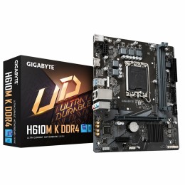 Материнская плата Gigabyte H610M K DDR4 Soc-1700 Intel H610 2xDDR4 mATX AC`97 8ch(7.1) GbLAN+VGA+HDMI