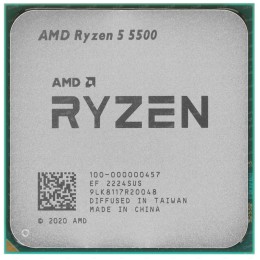Процессор AMD Ryzen X6 R5-5500 SAM4 65W 3600 100-000000457