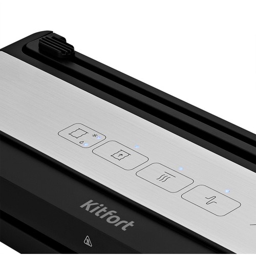 Вакуумный упаковщик KITFORT КТ-1533 110Вт черный/серебристый