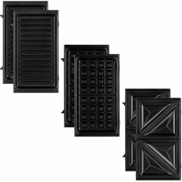 Вафельница KITFORT КТ-1660 700Вт черный