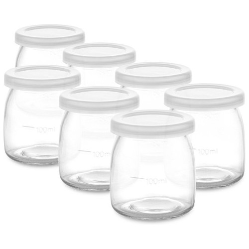 Йогуртница KITFORT КТ-2088-1 20Вт белый/фиолетовый